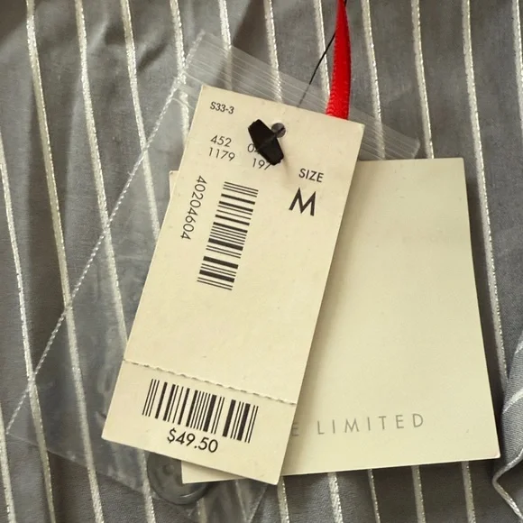 Striped Women’s Button Up Shirt - Picture 9 of 9